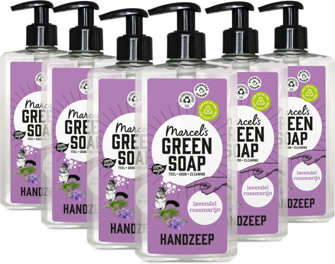 Marcel's Green Soap Handzeep Lavendel & Rozemarijn