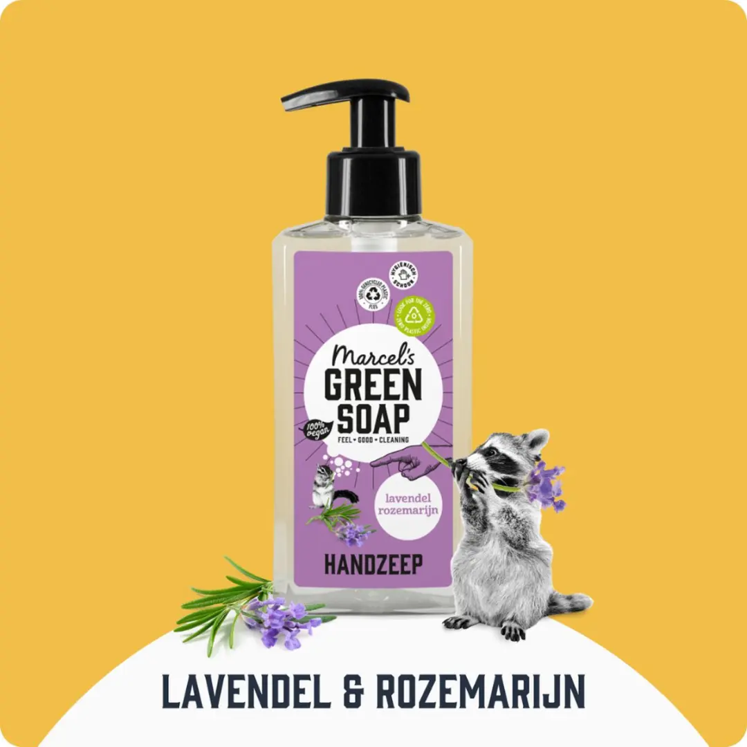 Marcel's Green Soap Handzeep Lavendel & Rozemarijn - 6x500ml