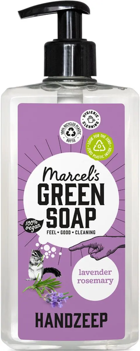Marcel's Green Soap Handzeep Lavendel & Rozemarijn - 6x500ml