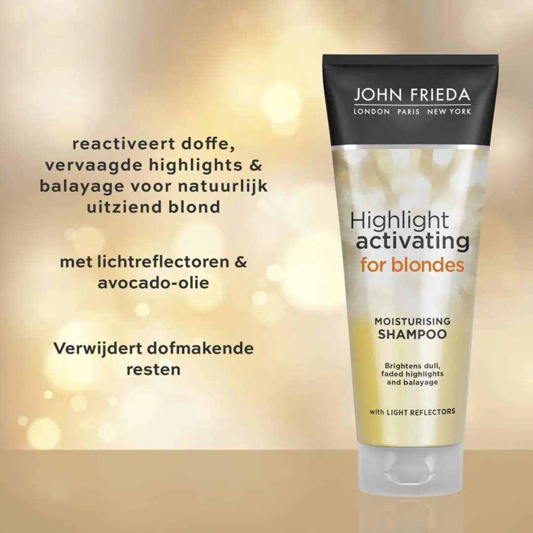 John Frieda Sheer Blonde Highlight Activating Shampoo 250ml - 20 Stuks