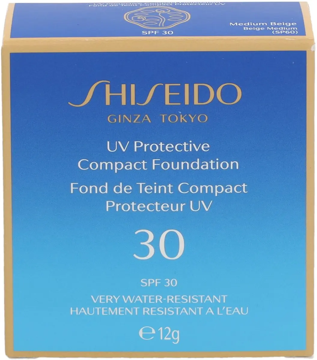 Shiseido Sun Protection Compact Poeder Medium Beige 12g