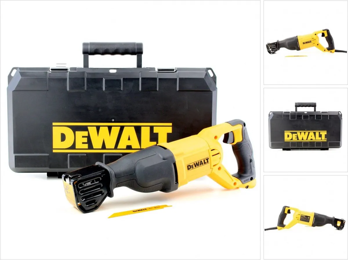 DeWalt DWE305PK Reciprozaag 1100W - 4 Snelheden