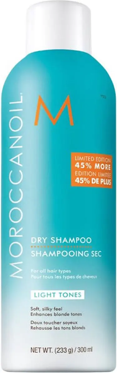 Moroccanoil Dry Shampoo Light Tones - 300ml