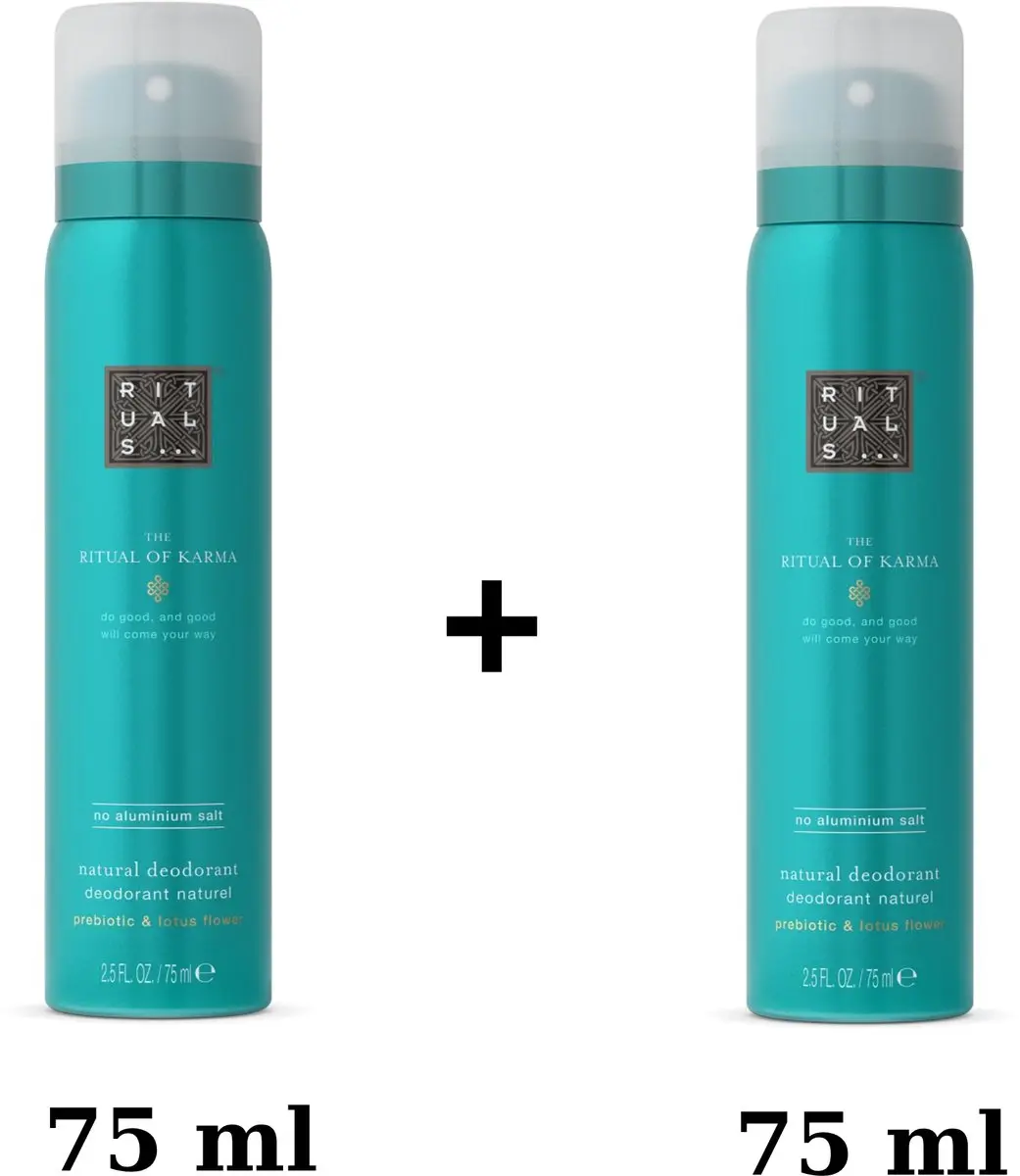 Rituals Karma Deodorant 150ml (2x75ml)