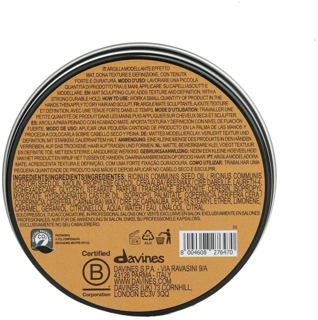 Davines Pasta & Love Styling Clay 50ml