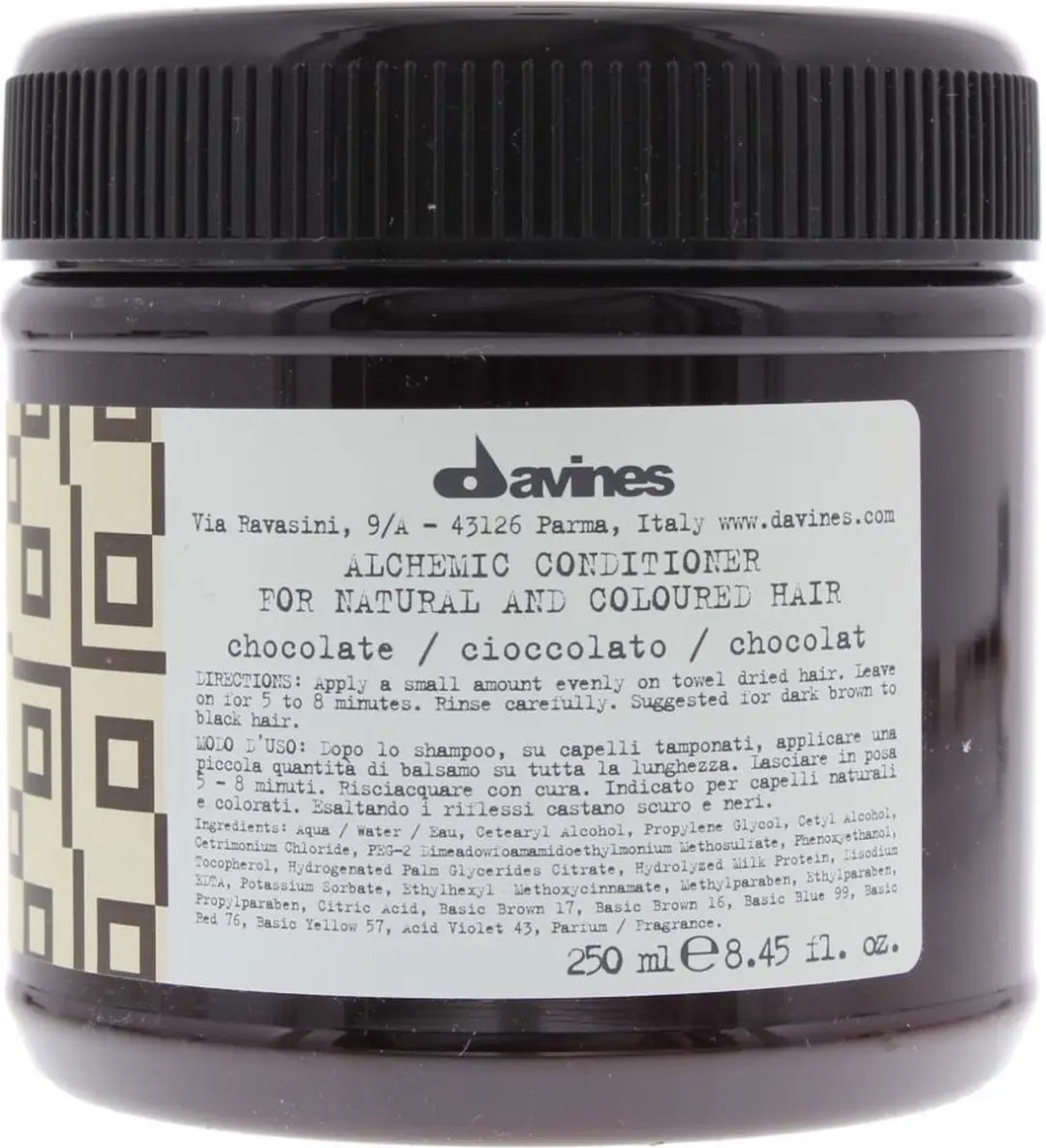 Davines Alchemic Chocolate Conditioner 250ml