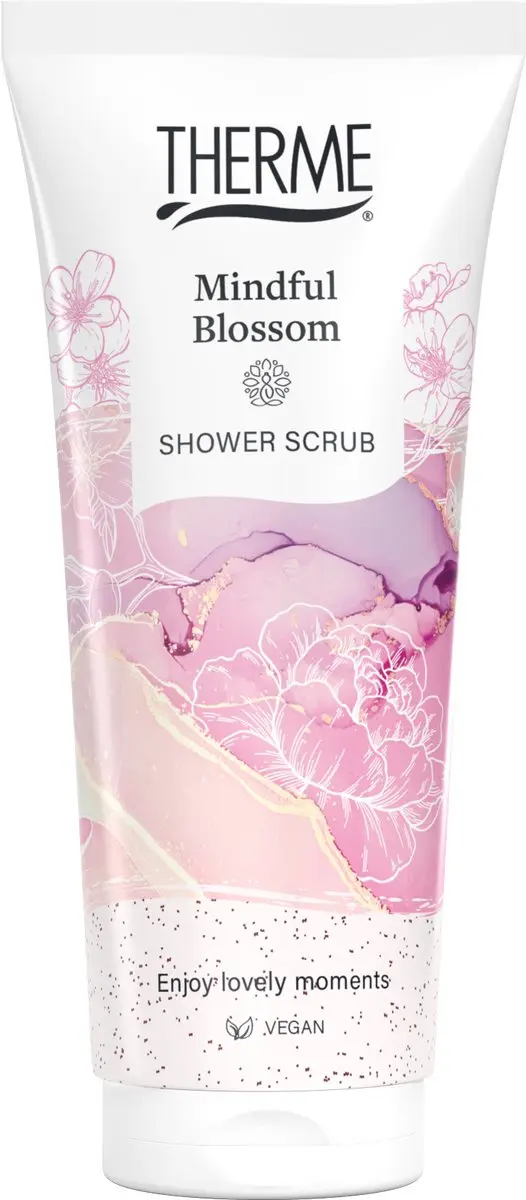 Therme Mindful Blossom Shower Scrub 200ml
