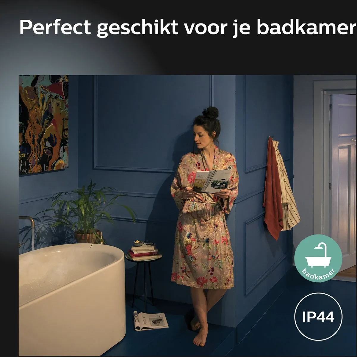 Philips Hue Adore Inbouwspot 9cm - Chroom