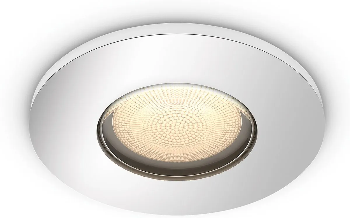Philips Hue Adore Inbouwspot 9cm - Chroom