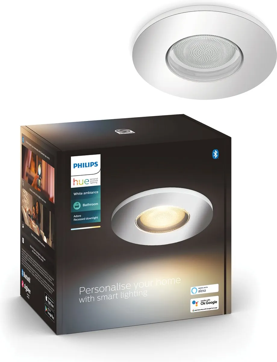 Philips Hue Adore Inbouwspot 9cm