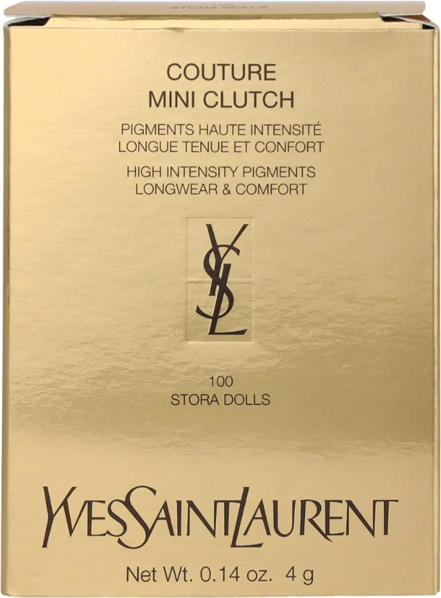 Yves Saint Laurent Couture Mini Clutch Eyeshadow Palette 100 Stora Dolls - afbeelding 6 van 6