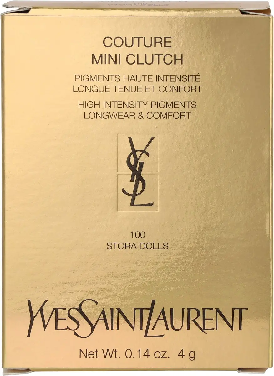 Yves Saint Laurent Couture Mini Clutch Eyeshadow Palette 100 Stora Dolls