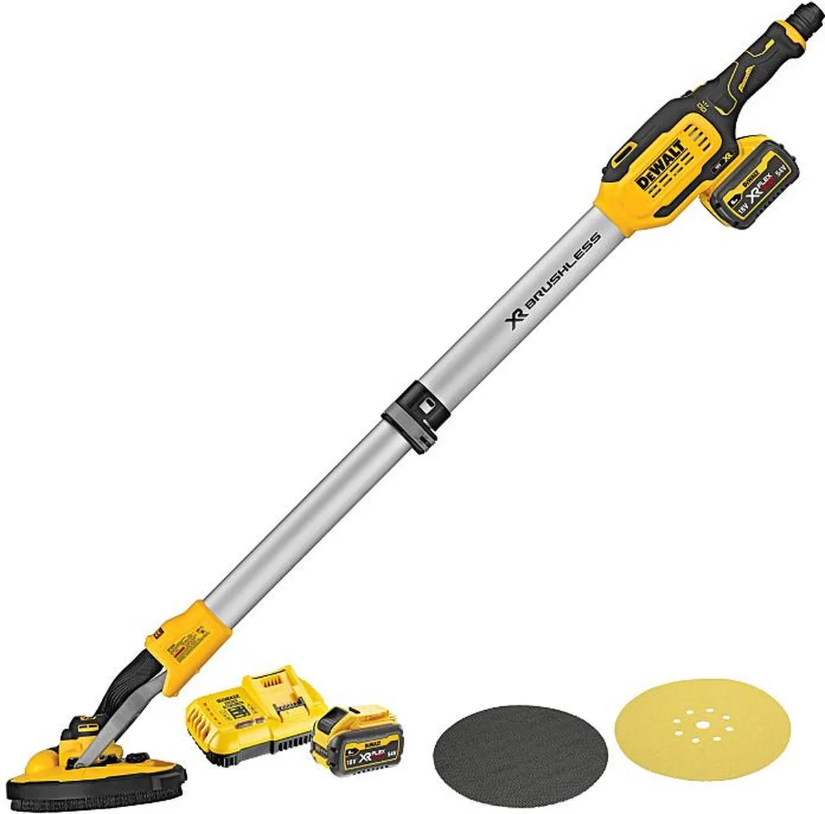 DeWalt DCE800T2 Langnek Schuurmachine 18V XR - 2x 6.0Ah