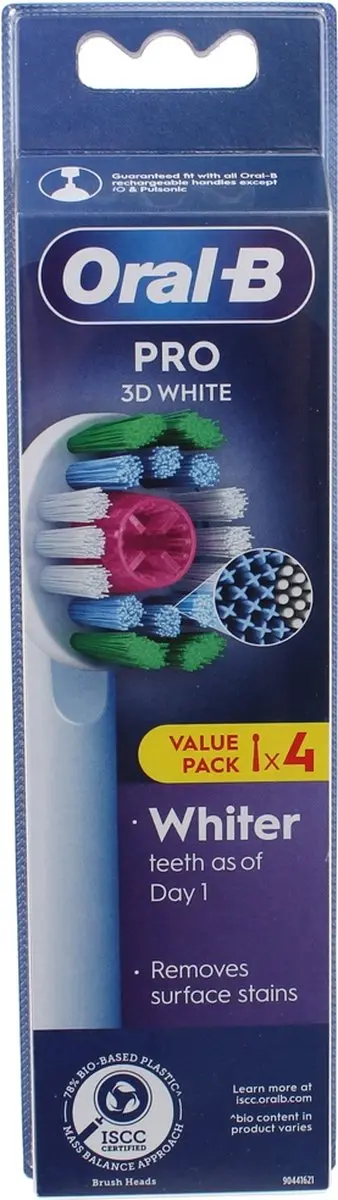 Oral-B Pro 3D White Opzetborstels