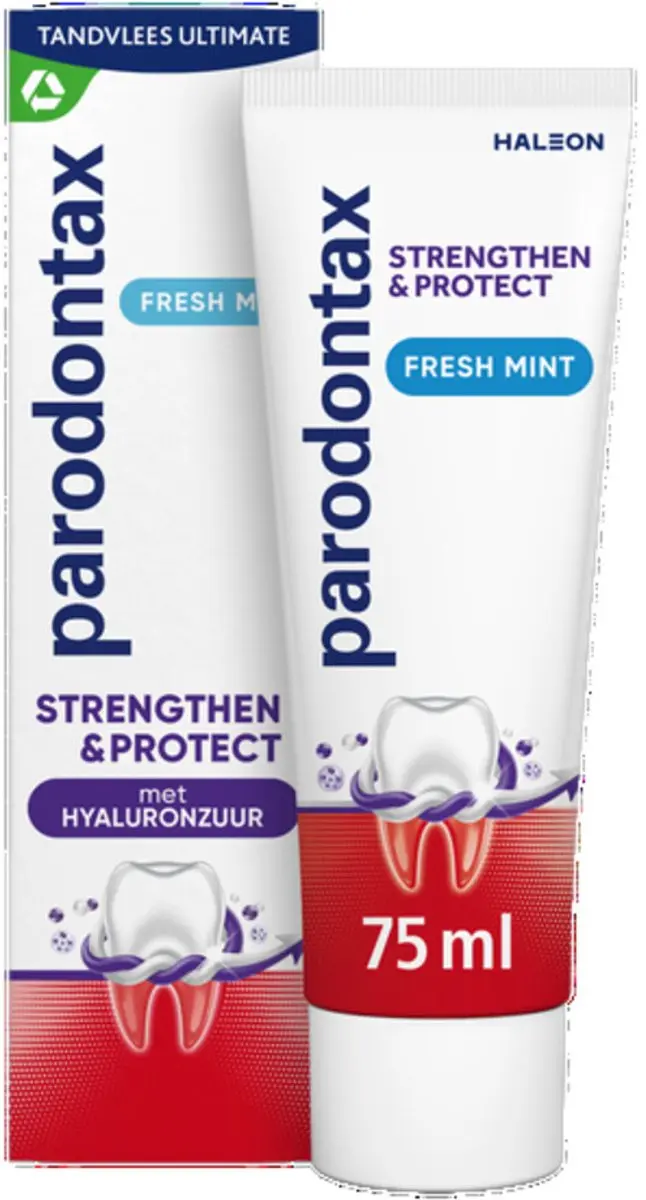 Parodontax Tandpasta Strengthen & Protect Fresh Mint