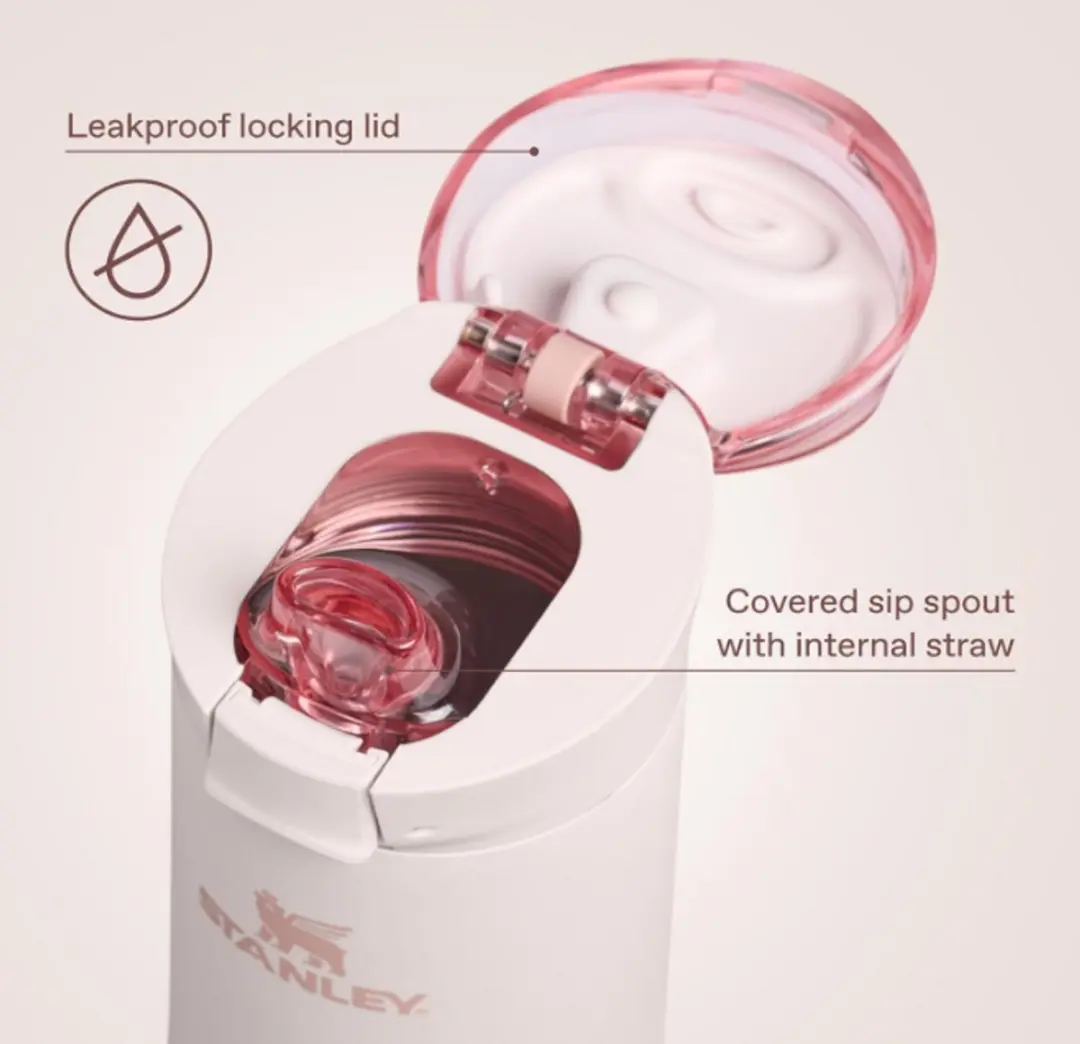 Stanley Flowstate Spring Bottle 0.59L - Rose Quartz