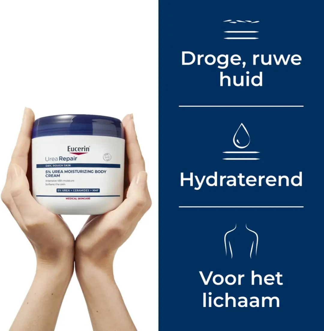 Eucerin UreaRepair Bodycrème 5% Urea - 3x450ml
