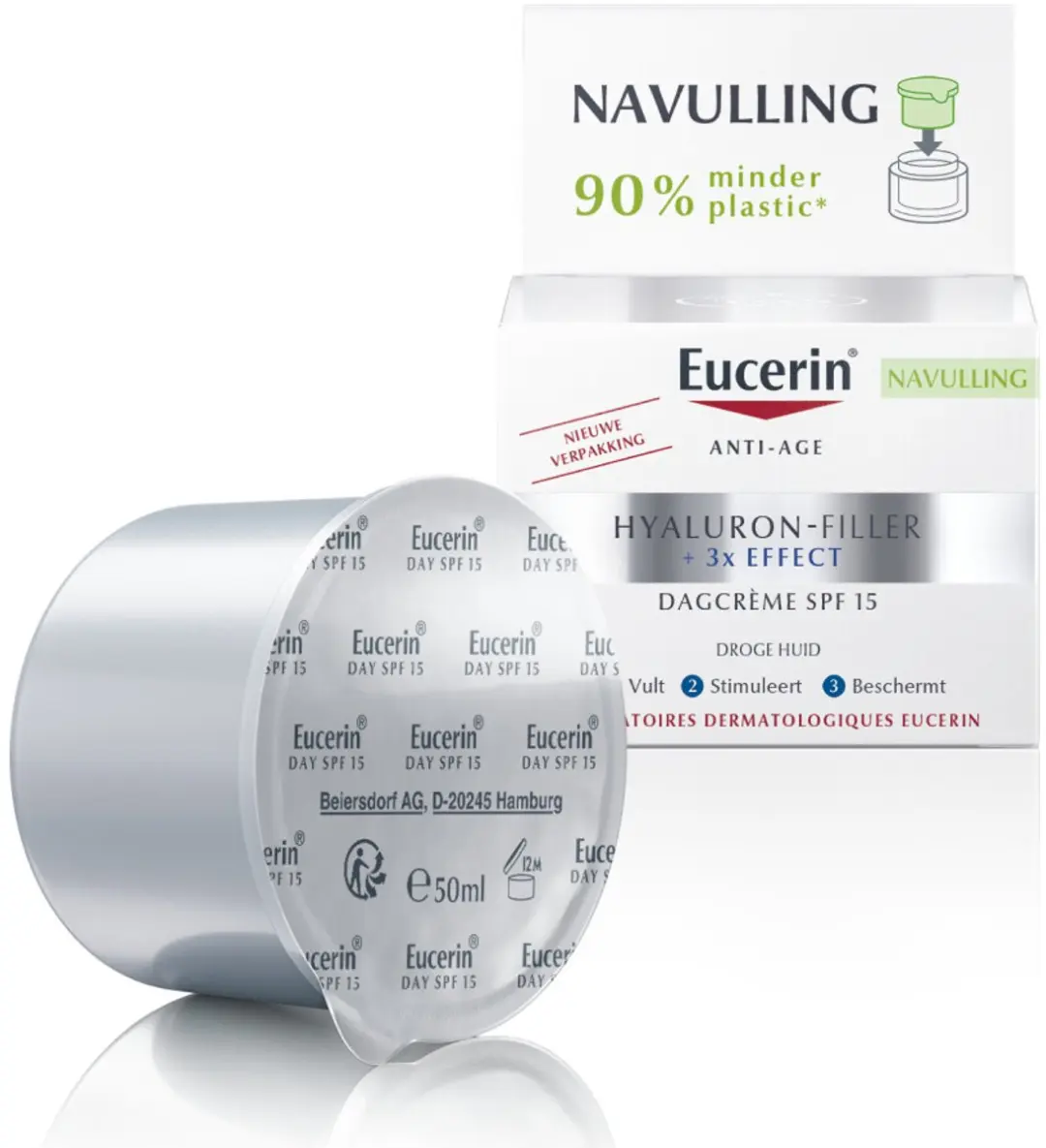 Eucerin Hyaluron-Filler + 3x Effect Dagcrème SPF 15