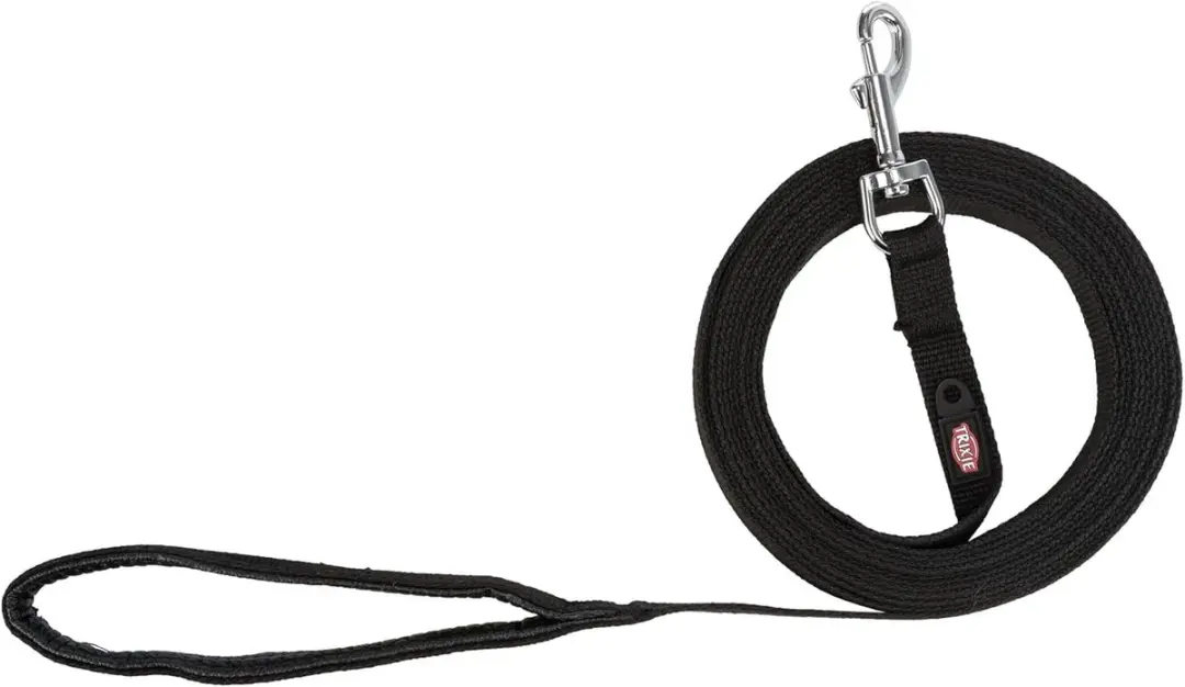 Trixie Tracking Hondenriem 5m x 20mm - Zwart