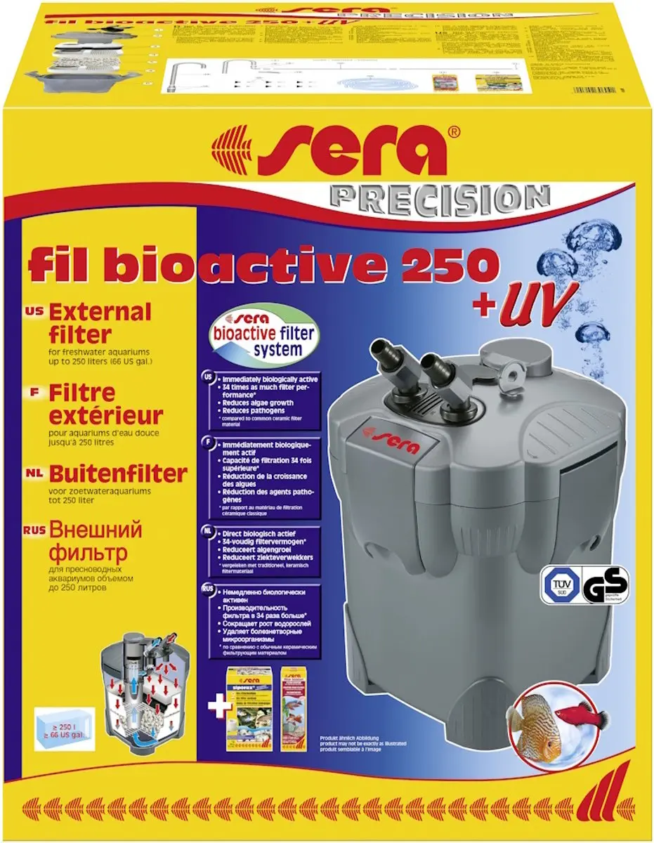 Sera Aquarium Fil Bioactive + UV 250 - 750 l/h