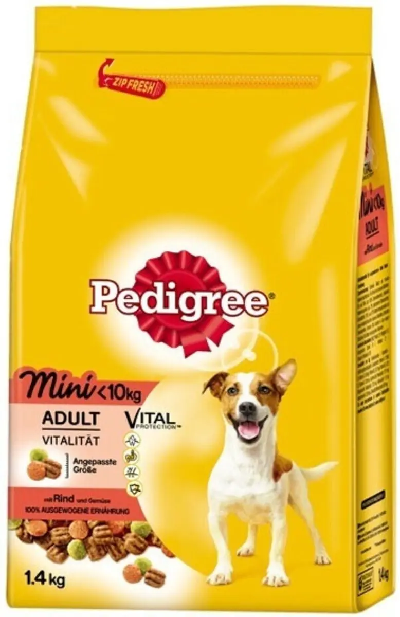 Pedigree Mini Adult Rund Hondenvoer 1.4kg