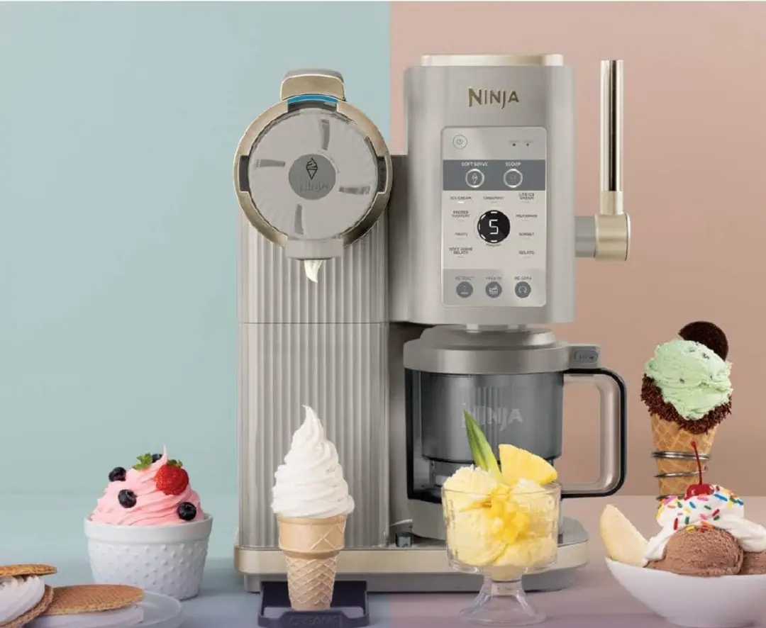 Ninja CREAMi SPIN NC701EUSTGD Schepijs- en Softijsmachine - 800W - 13 Programma's - Gold