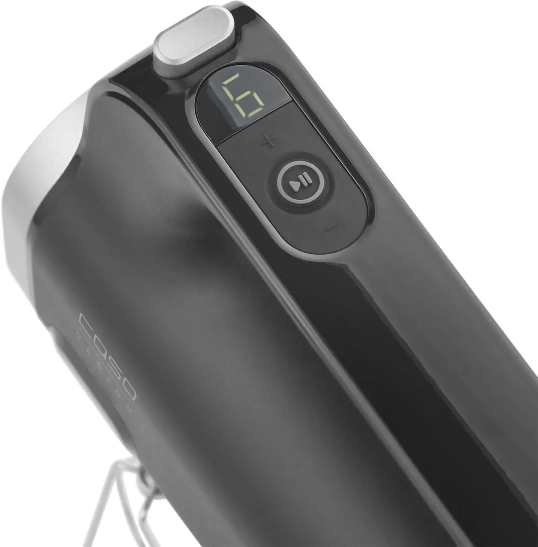 Caso Click & Mix 3630 Draadloze Handmixer 300W - 8 Snelheden - Zilver