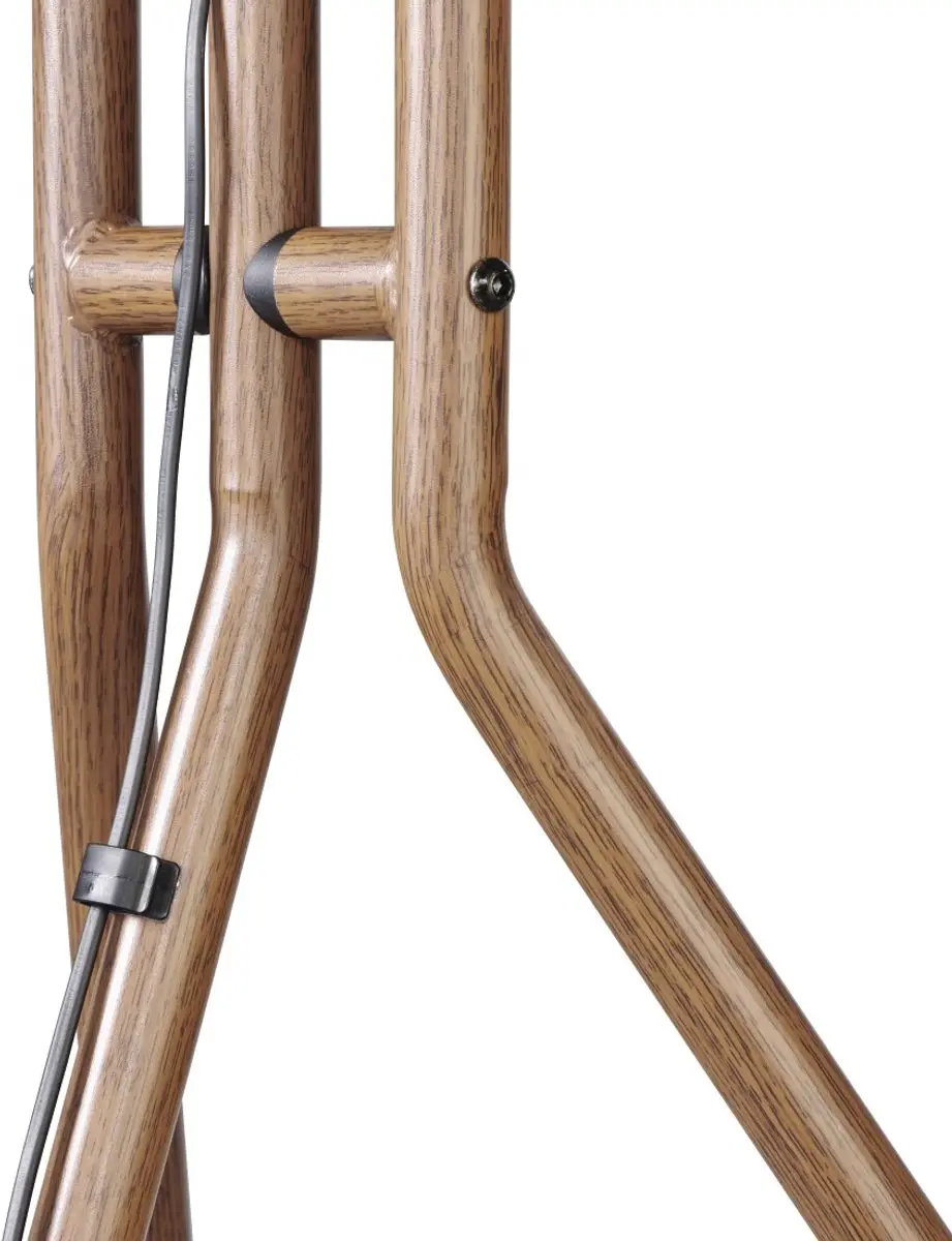 Hama TV Standaard 75" - VESA 600x400 - 40kg - Hoogte verstelbaar - Walnoot