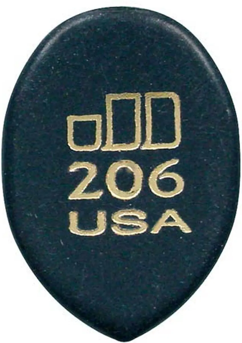 Dunlop 477-R-206 Plectra Medium Sharp Point
