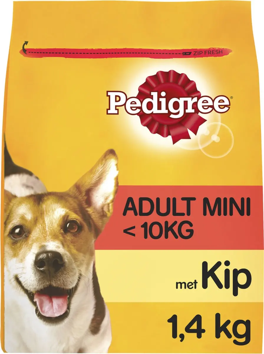 Pedigree Adult Mini Menu Kip Hondenvoer 1.4kg