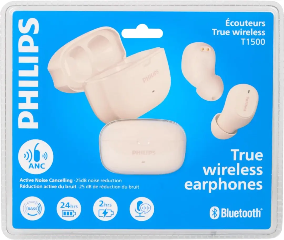 Philips TAT1500BG/10 True Wireless Earbuds - Beige