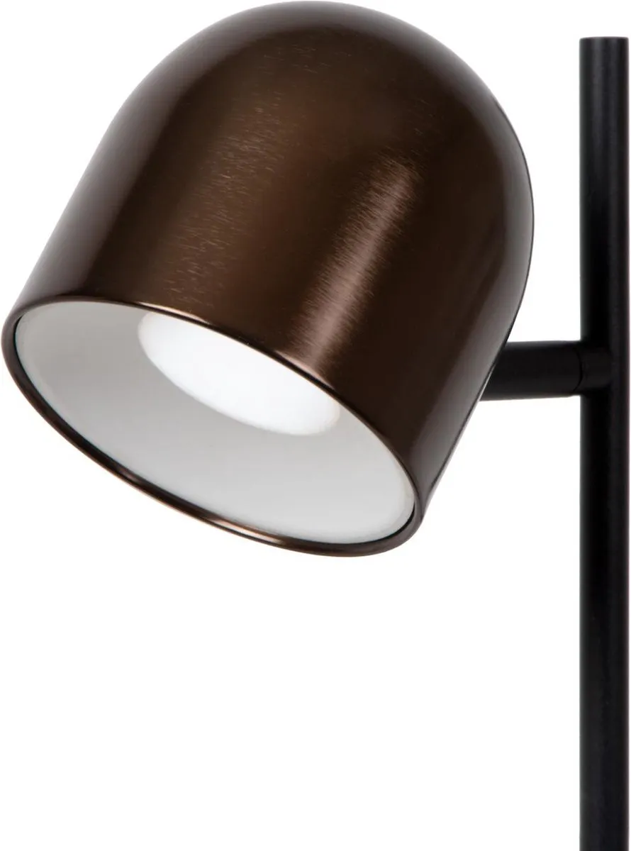 Lucide Skanska RECH Oplaadbare Bureaulamp 3W - Koffie