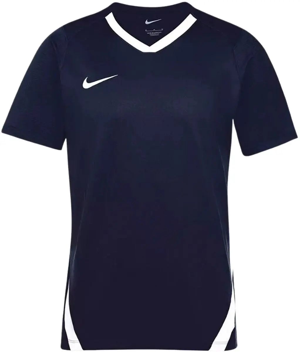 Nike Team Spike Shirt Junior 152 - Zwart/Wit