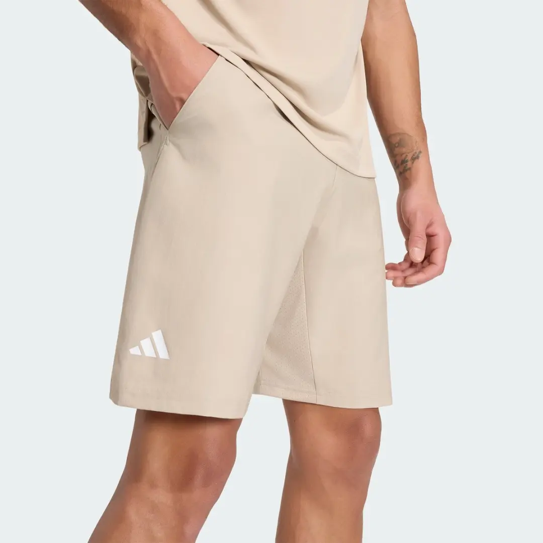 adidas Performance Club Tennis Climacool 3-Stripes Short M - Beige