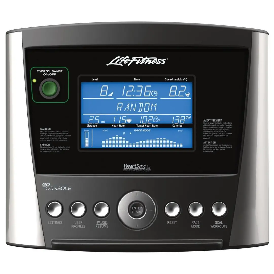 Life Fitness C1 Go Hometrainer - Ergometer - 13 Programma's
