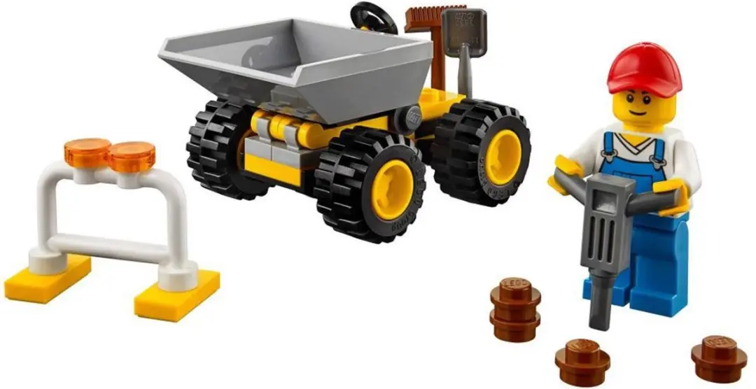 LEGO City Kiepwagen 30348 - 45 Stukken