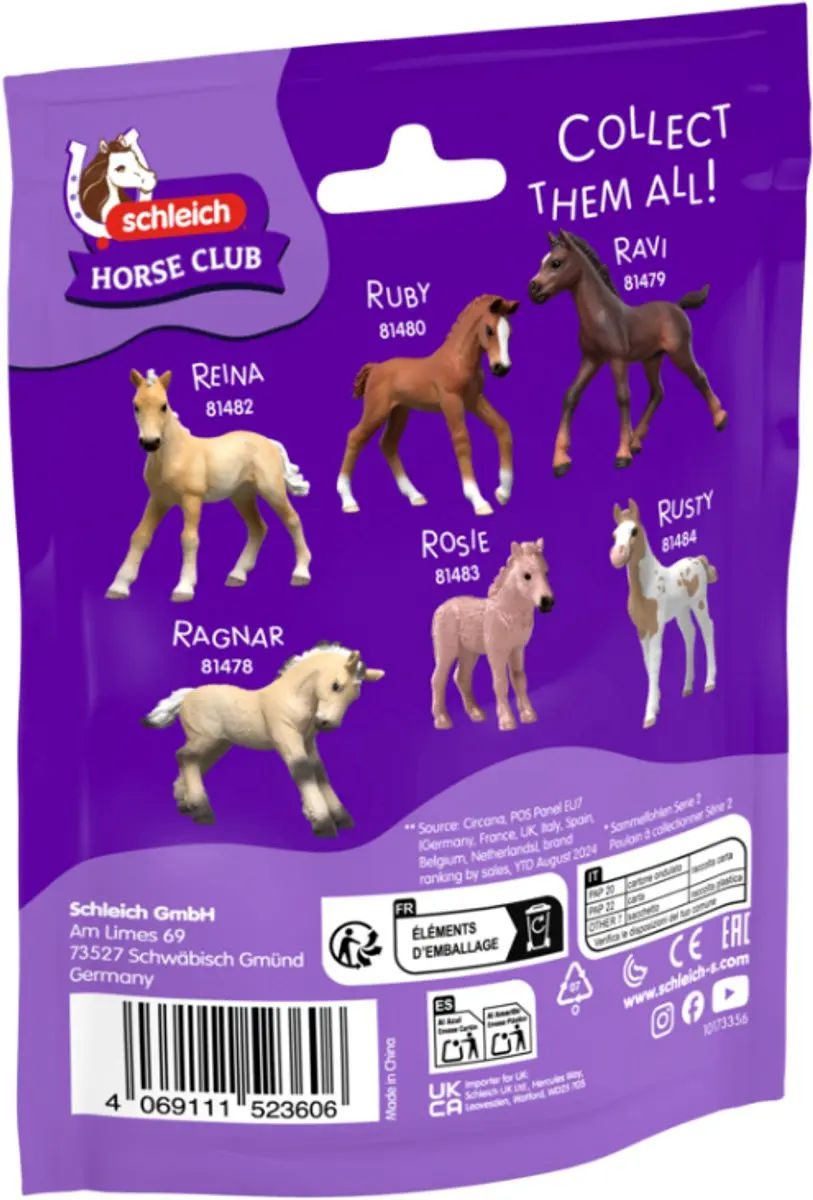 Schleich Verzamelveulen Rocky 81481 - Meerkleurig