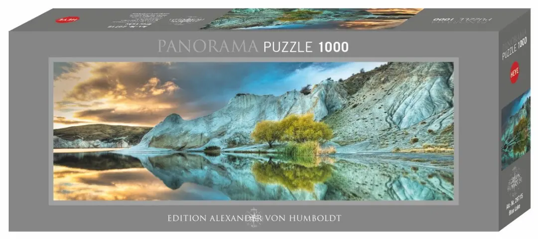 Heye Panorama Blue Lake Puzzel - 1000 Stuks