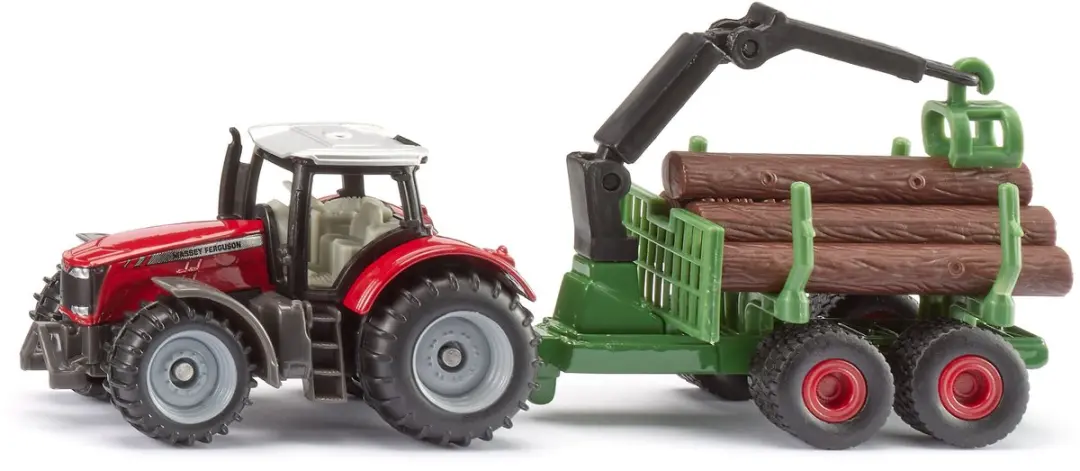 SIKU 1134 Massey Ferguson met Bosaanhanger