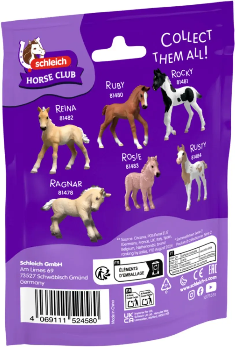 Schleich Verzamelveulen Ravi 81479 - Meerkleurig