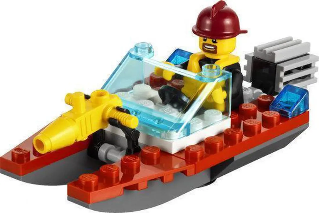 LEGO City Brandweer Speedboot 30220 - 35 Stukken