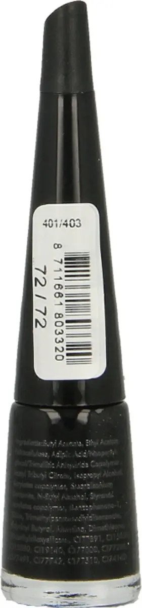 Herome Take Away Nail Colour Basic 4ml - Zwart