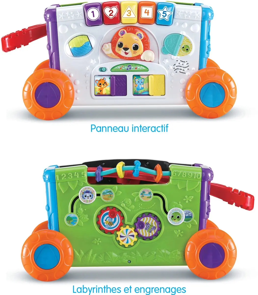 VTech Baby Super Chariot Multi-Activiteiten 80-568505 - Meerkleurig