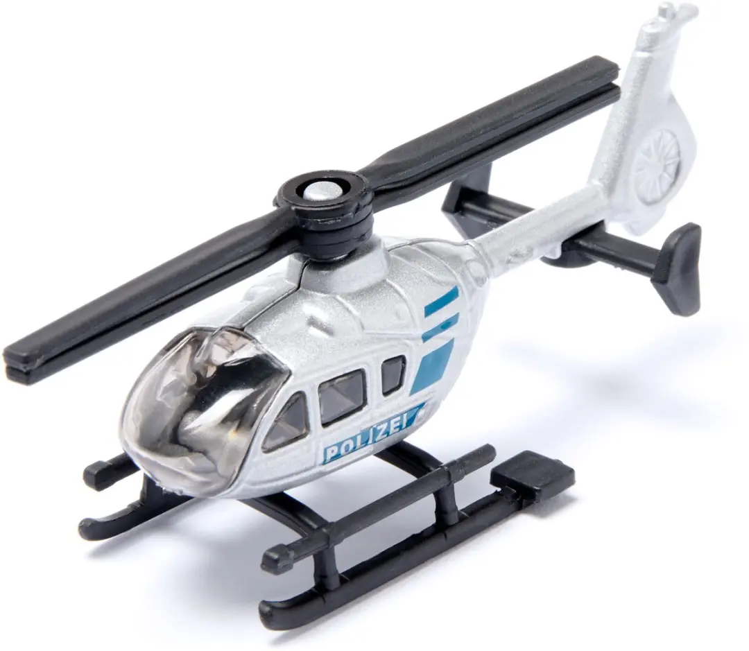 SIKU 1759 MAN Truck met Politiehelikopter 1:87 - Metaal/Kunststof