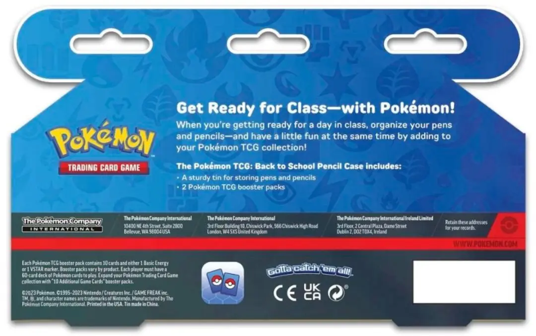 Pokémon TCG Back to School 2023 Pennendoos - 2 Booster Packs