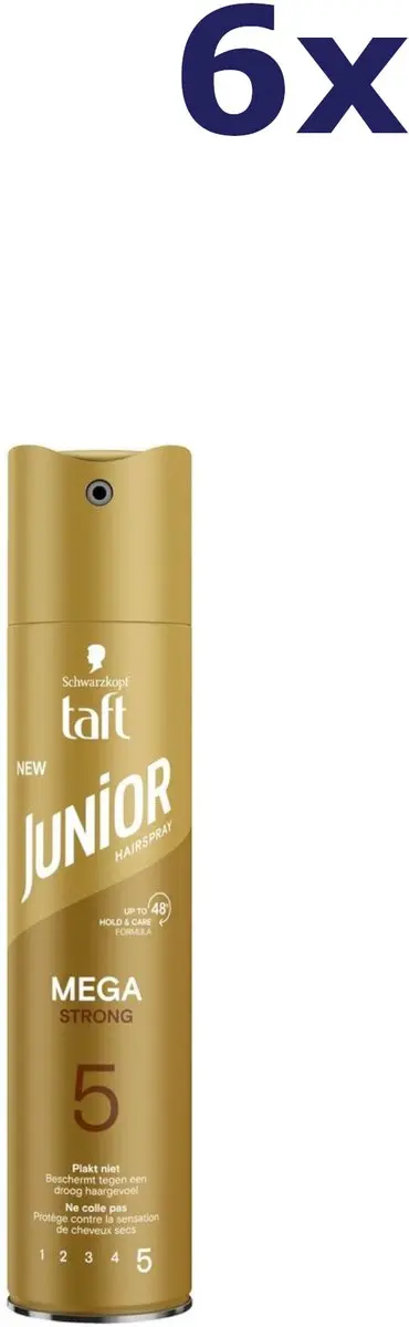 Taft Junior Hairspray Mega Strong
