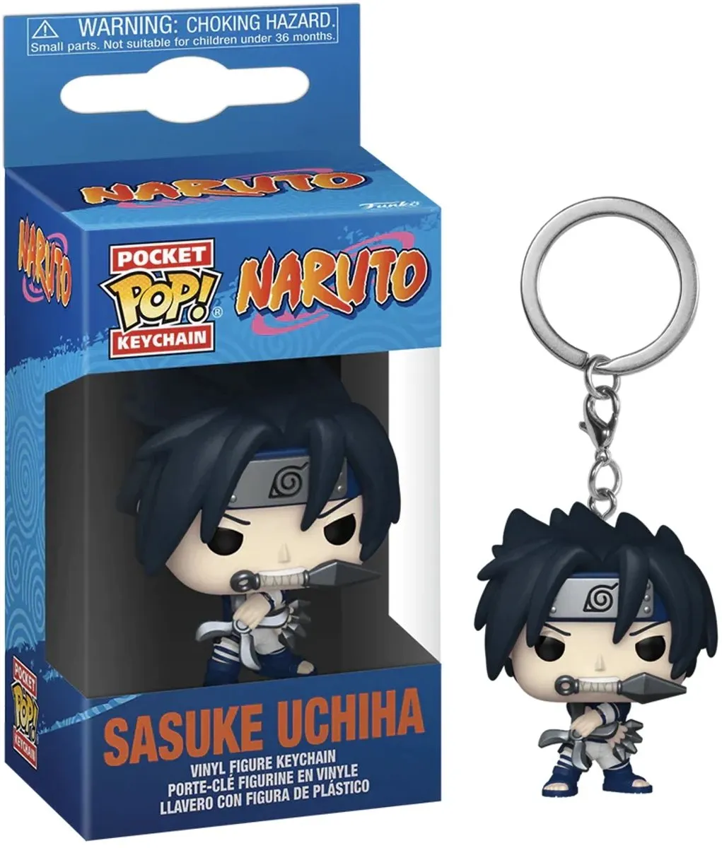 Funko Naruto POP! Keychains Sasuke 12 Stuks