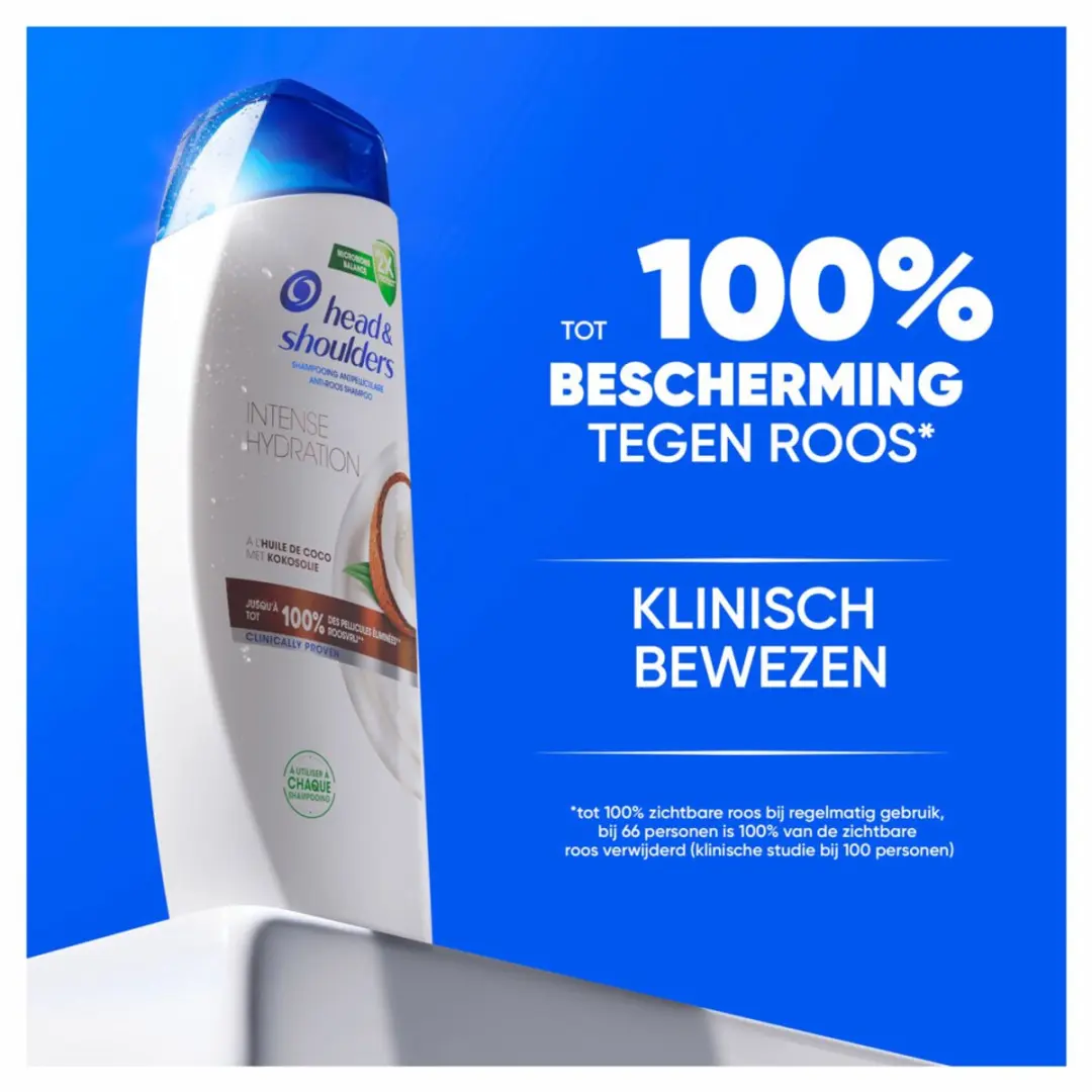 Head & Shoulders Intense Hydration Shampoo 300ml - 10 Stuks