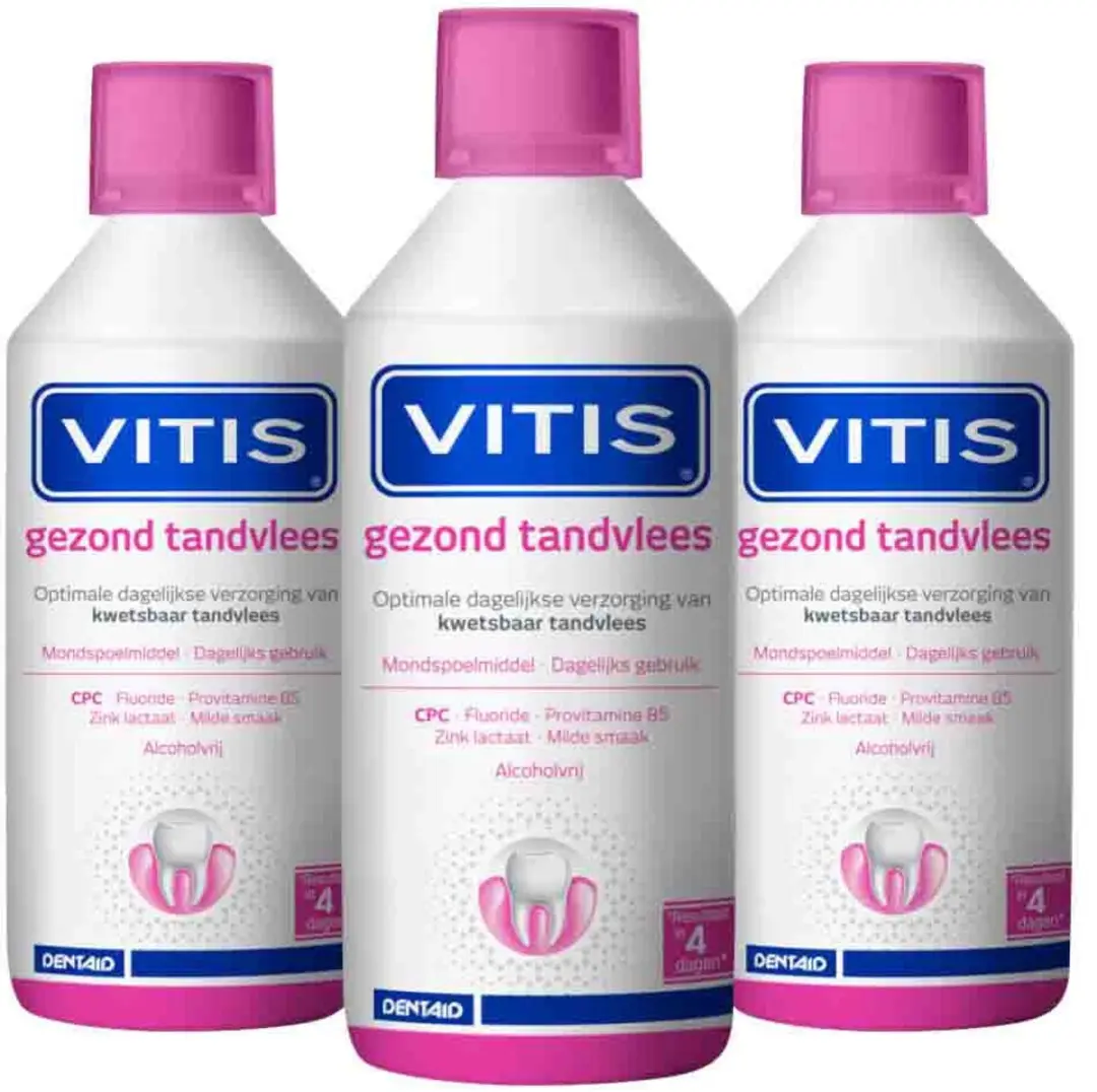 Vitis Mondwater Gezond Tandvlees 500ml