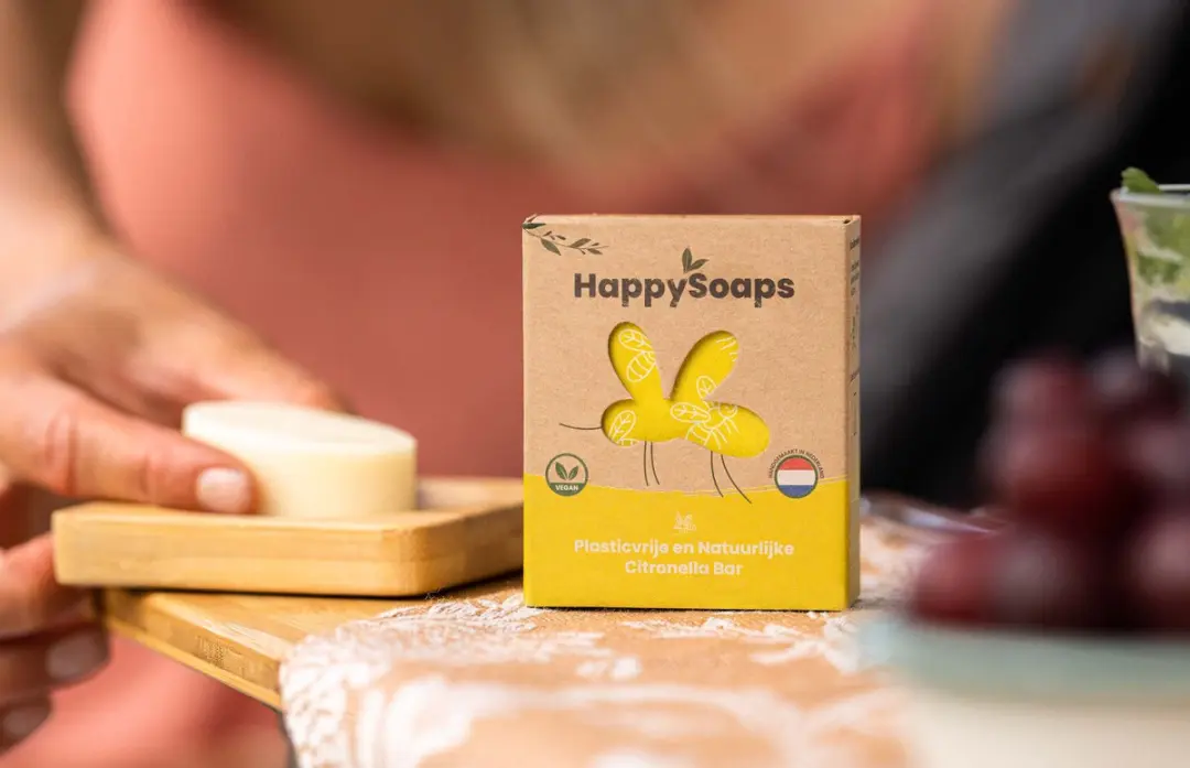 HappySoaps Travel Starterpakket - 4 Stuks